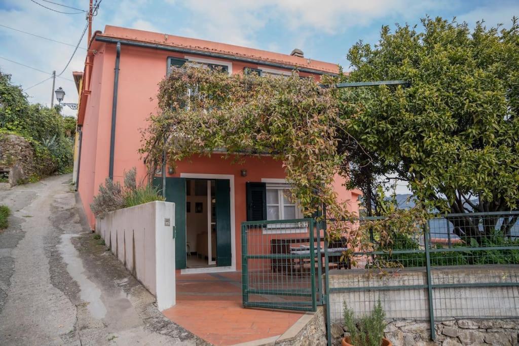 031 - Casa Armonia Vista Mare Sestri Levante, Pace Natura San Bernardo (Genoa) Exteriér fotografie