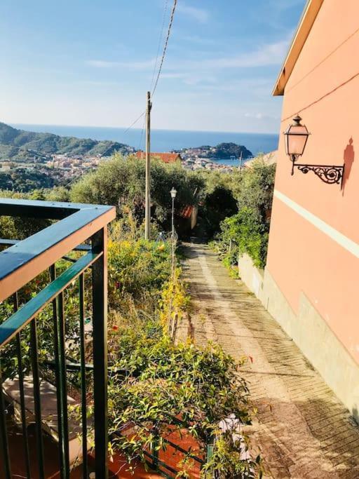 031 - Casa Armonia Vista Mare Sestri Levante, Pace Natura San Bernardo (Genoa) Exteriér fotografie