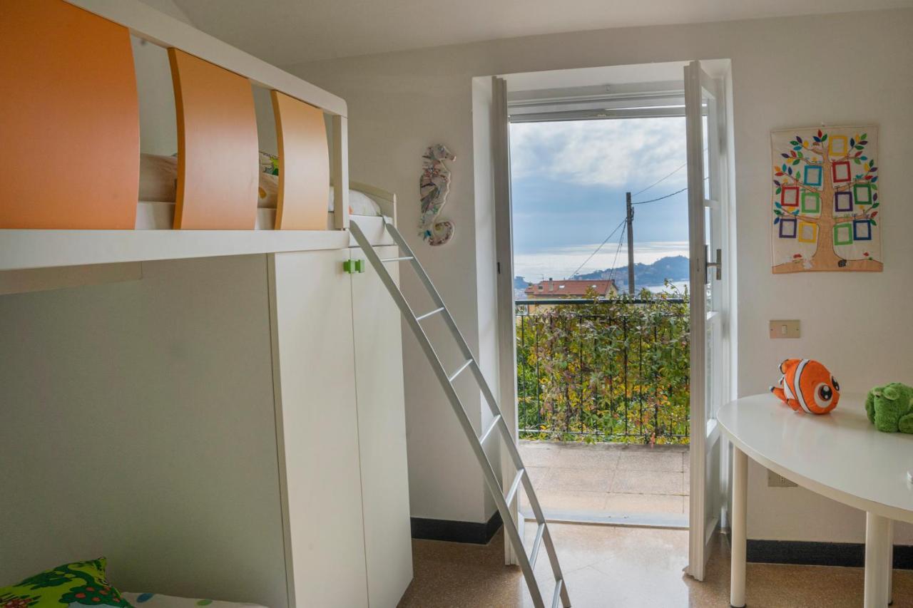 031 - Casa Armonia Vista Mare Sestri Levante, Pace Natura San Bernardo (Genoa) Exteriér fotografie